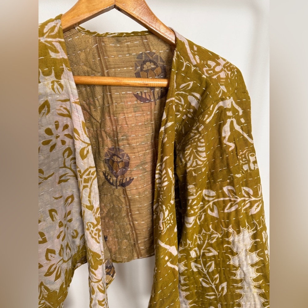 Bohemian Kantha Jacket - Picture 2 of 4